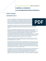 Hay Que Seguir Siempre La Conciencia, Robert Spaemann