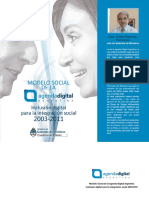 Modelo Social de La Agenda Digital Argentina