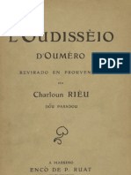 L'oudissèio D'oumèro / Revirado Au Prouvençau Pèr Charloun Riéu