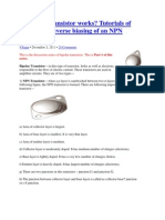 How NPN Transistor Works