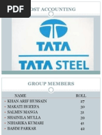 Tata Cost Accounting