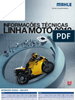 Mahle Tabela de Parede Linha Moto 2012-2