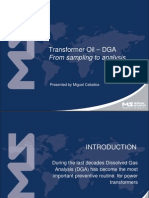 Transformer Oil - DGA - From Sampling To Analysis