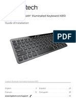 Logitech® Bluetooth® Illuminated Keyboard K810 Setup Guide