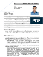 CV of Rashid