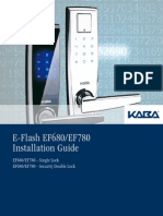 Kaba Ef680 780 Install Manual