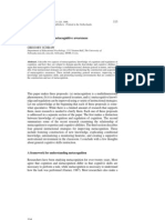 Promoting General Metacognitive Awareness: Instructional Science 26: 113-125, 1998