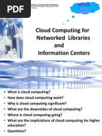 Cloud Computing in Networked Libraries