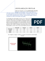 Antena de Polarizacao Circular