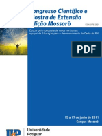 Anais Do Congresso Científico e Mostra de Extensão Da UNP, Edição Mossoró. 2011.