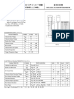 Semiconductor KTC3198: Technical Data