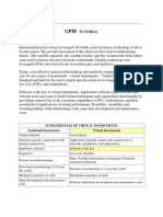 Tutorial Background: Fundamentals of Virtual Instruments Tradtional Instruments Virtual Instruments