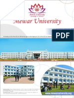 Mewaruniversity PH D