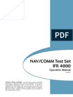 Ifr 4000 Ops Manual