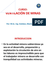 Cap. I Normas Tecnico-Legales de Ventilacion en Minas