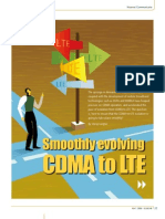 Smoothly Evolving: Cdma To Lte