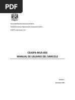 CEASPA-MUS-003, Manual de Usuario Del SIMECELE, Rev 2