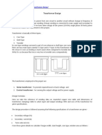 Transformer Design Formulas