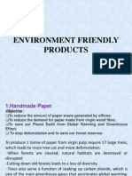 Environment Friendly Products