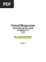 Srimad Bhagavatam Canto 2 English Verses CH 4