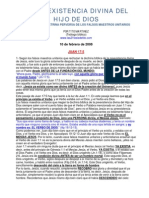 La Preexistencia Divina Del Hijo de Dios PDF