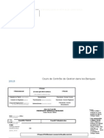 Contrôle de Gestion Dans Les Banques 2013 - Sam DOUMBE (Notes Aurelie KAMDEM)