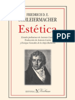 Schleiermacher - Estetica