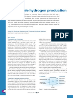 Large-Scale Hydrogen Production