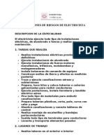 Evaluaciones de Riesgos de Electricista