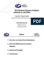 Crack Propagation Methods in LS DYNA