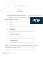 Florida Guardianship Form