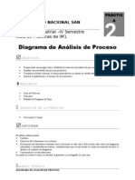 Diagrama de Análisis de Proceso: Ingeniería Industrial - IV Semestre Guía de Prácticas de IM1