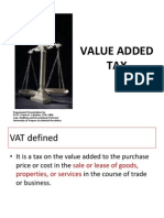 Taxation 08 - Value Added Tax