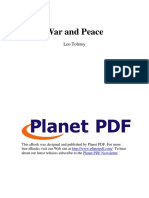 War and Peace PDF