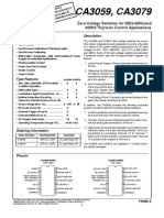 CA3059, CA3079: Description Features