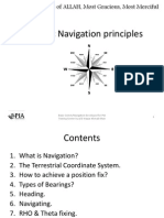 1 Basic Navigation Principles 1 D