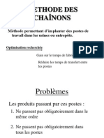 Methode Des Chaînons