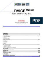 KTL201S-Xx SPVA Service Manual