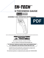 CENTECH Coating Thickness Gauge Manual