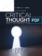 Critical Thoughts From A Government Mindset ISBN 9781909287631