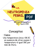 Neutropenia Febril en Pediatría