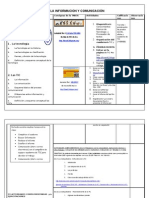 Actividades TECNOLOGIA DE LA INFORMACION Y COMUNICACIÓN