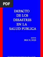 Impacto de Los Desastres en La Salud Publica