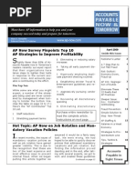 Accounts Payable in Tough Times