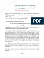 Ley Del Impuesto Sobre Tenencia o Uso de Vehículos