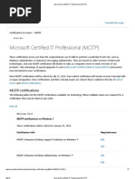 Microsoft Certified IT Professional (MCITP)