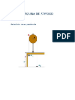 MÁQUINA DE ATWOOD Relatorio 12ºano Física