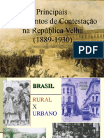 Contestações À República Velha