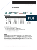 CCNA Exploration 2 Lab 1.5.2 With Answer Key