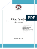 La Relación Entre La Ética y El Derecho